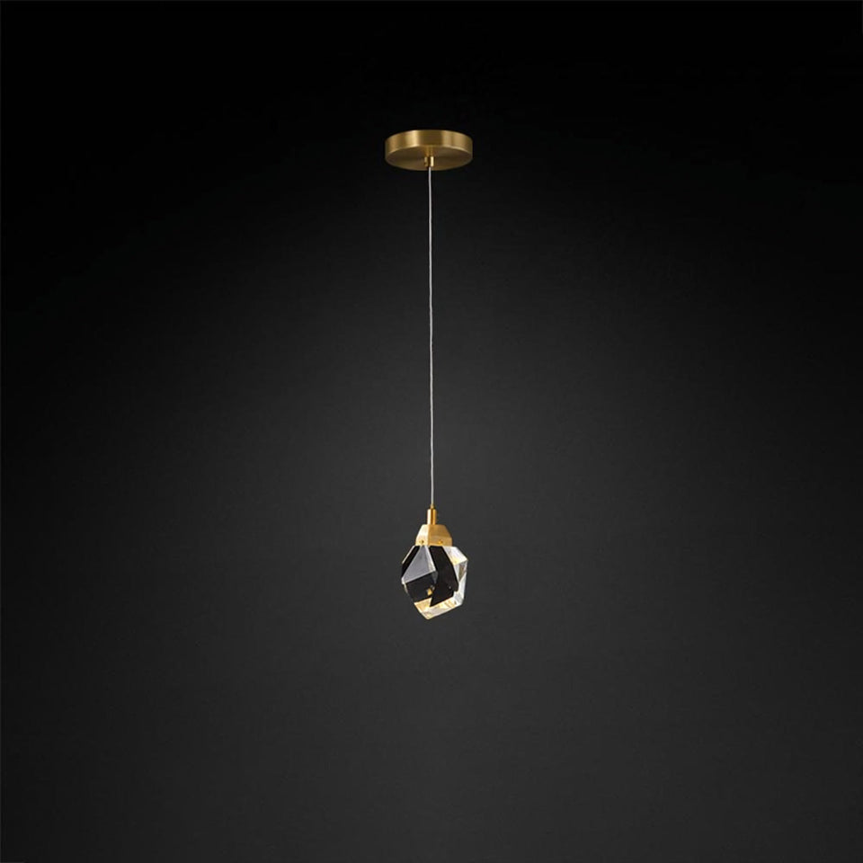Luxe Prism Crystal Pendant Light