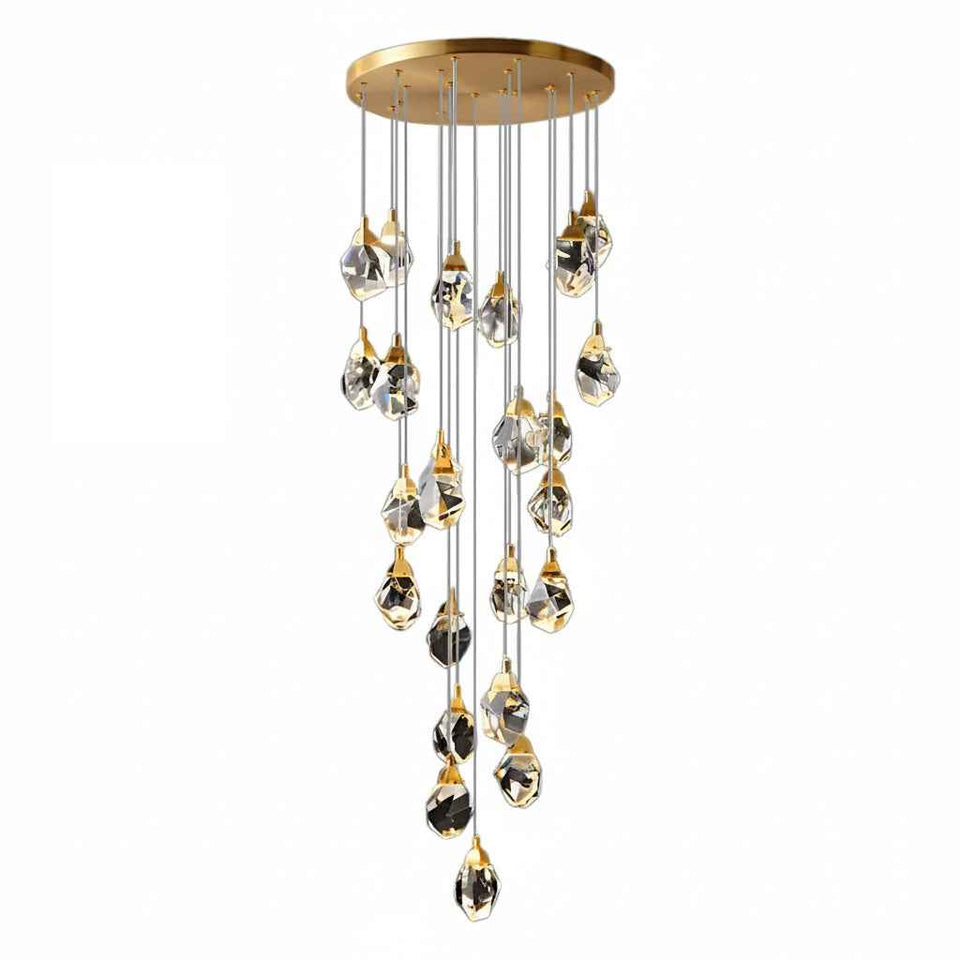 Luxe Prism Crystal Pendant Light