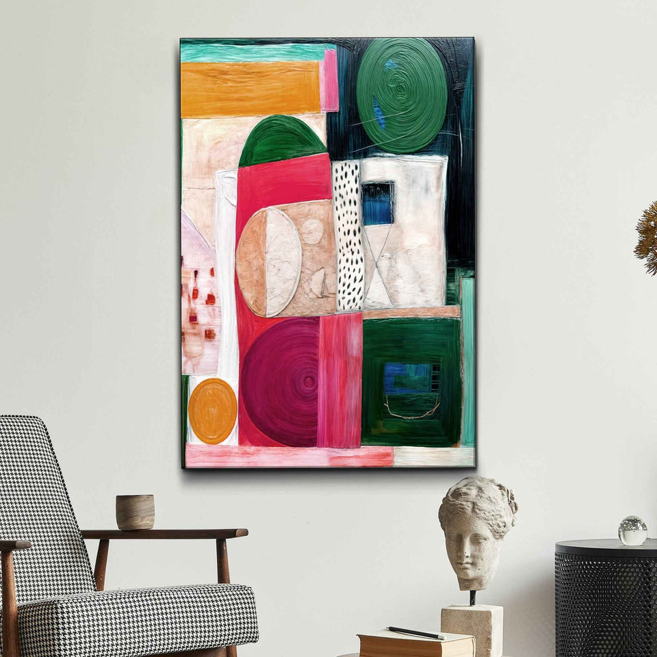 Modern Geometric Patterns Wall Art