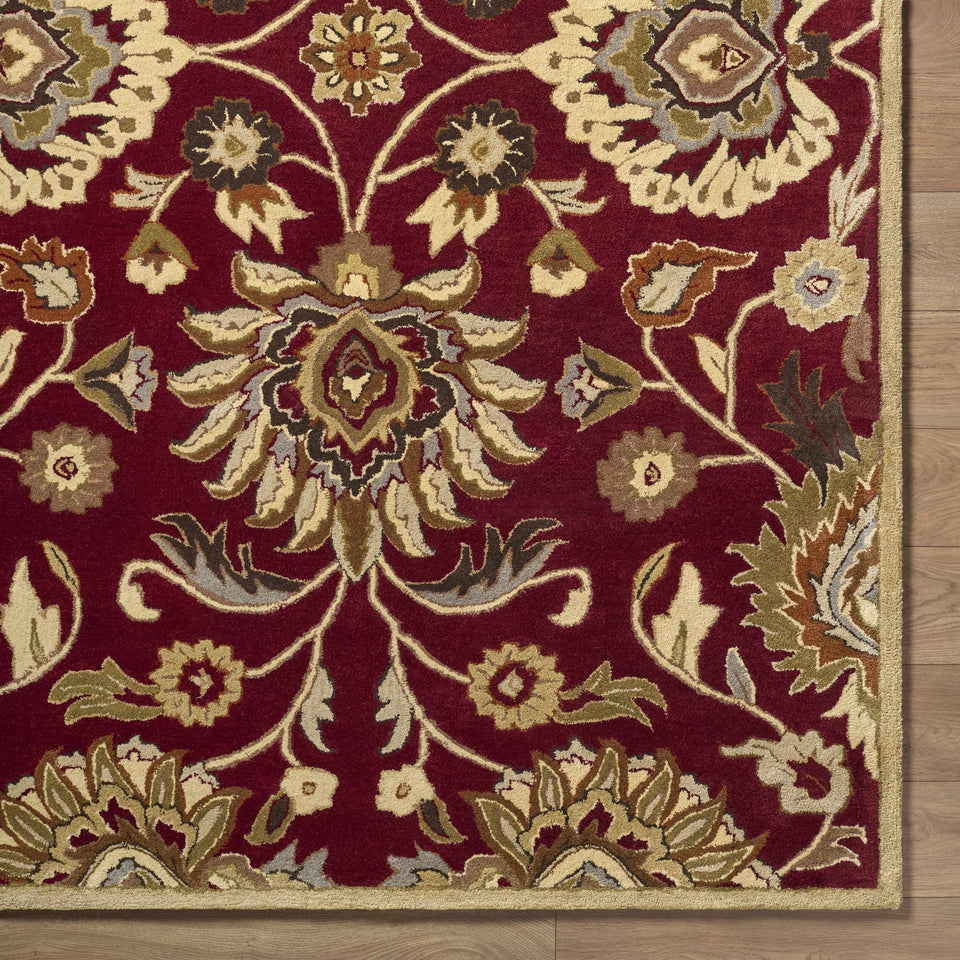 Conesus Red 1061 Hand Tufted Wool Rug