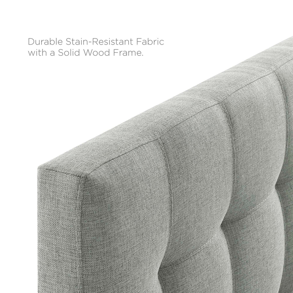 Lily Upholstered Fabric King Headboard by Modway