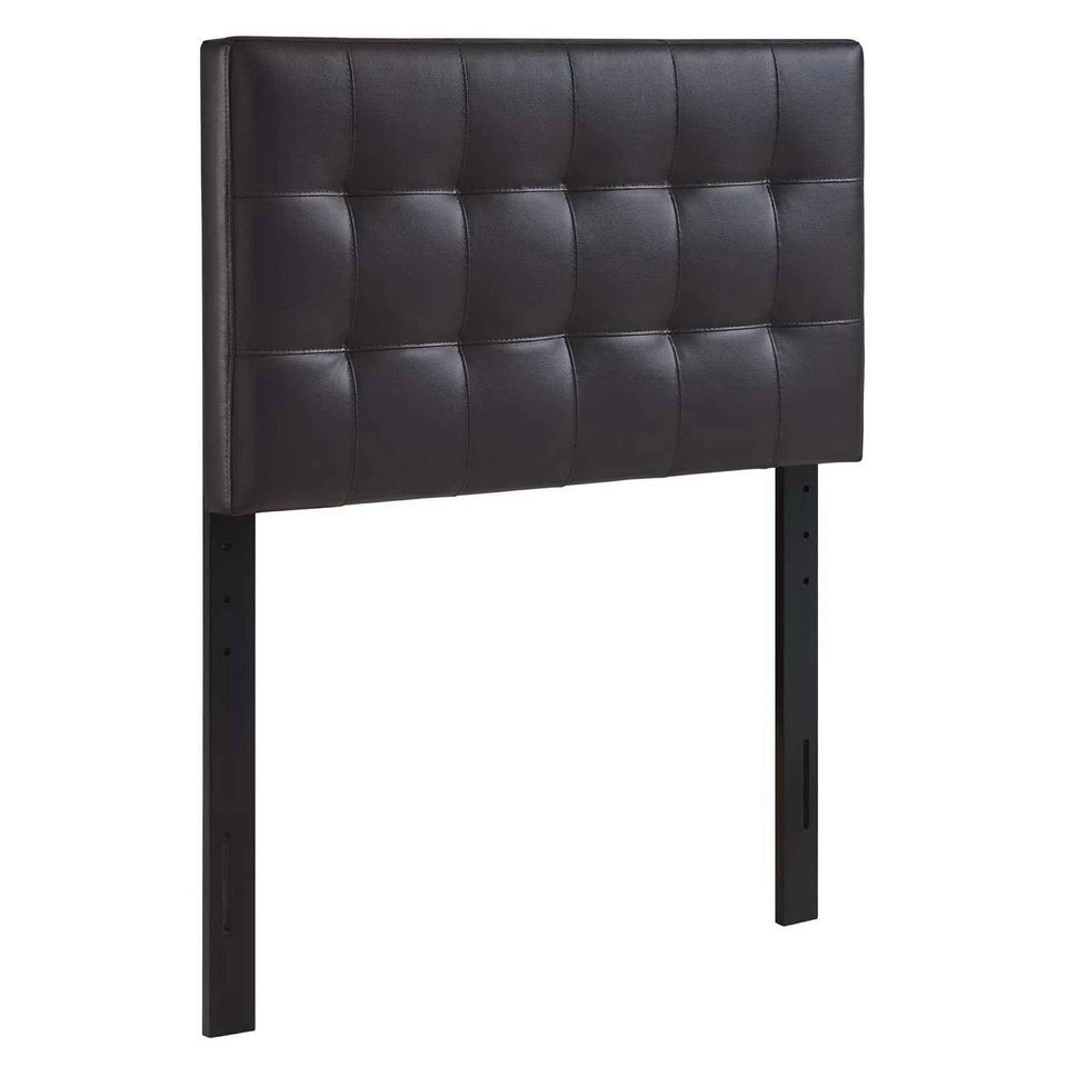 Lily Upholstered Vinyl Twin Headboard