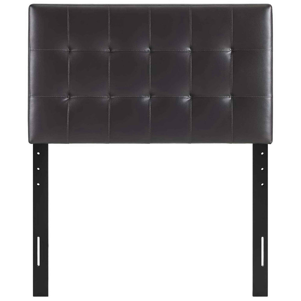 Lily Upholstered Vinyl Twin Headboard