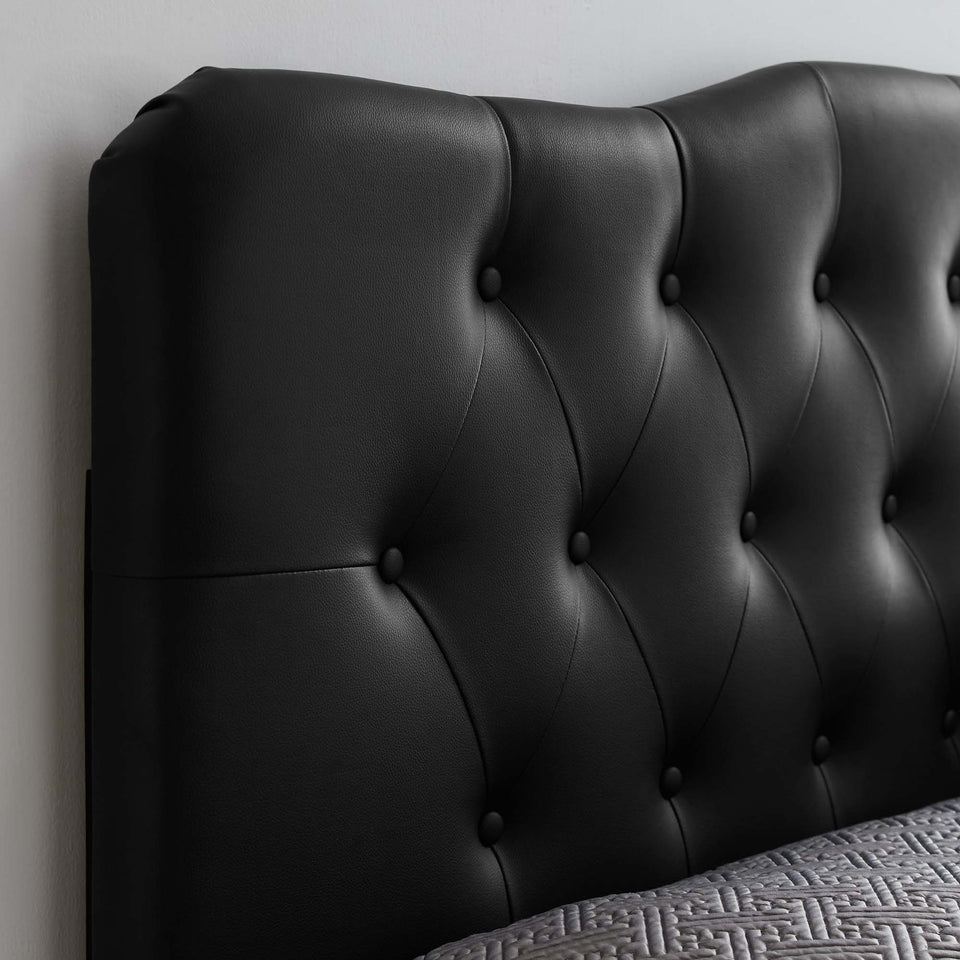 Annabel Upholstered Vinyl Queen Headboard by Modway