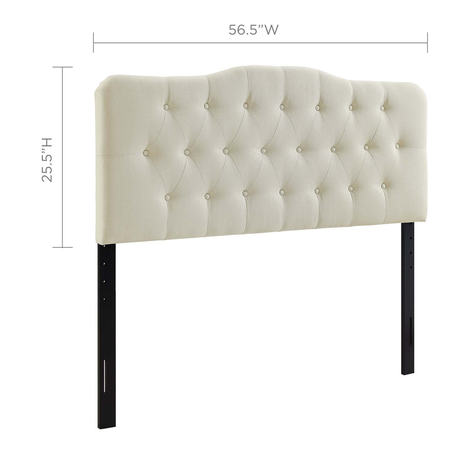 Annabel Upholstered Fabric Full Headboard by Modway