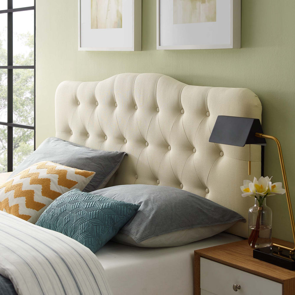 Annabel Upholstered Fabric King Headboard by Modway