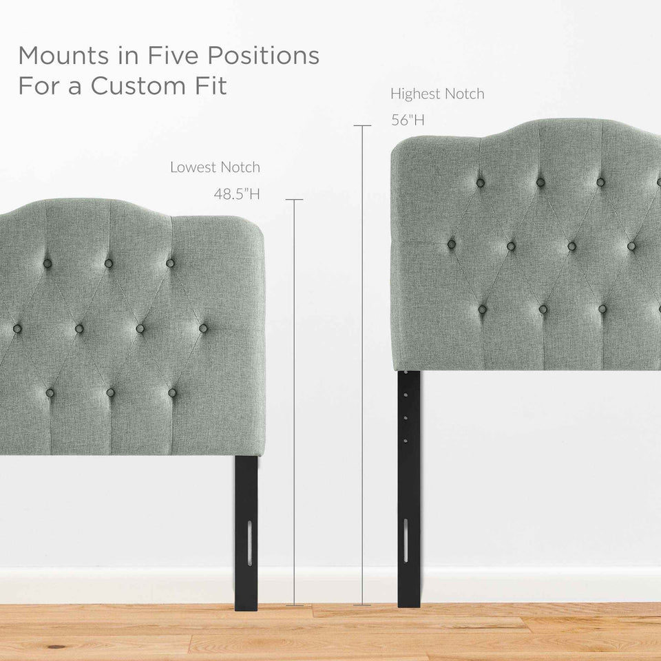 Annabel Upholstered Fabric Twin Headboard by Modway
