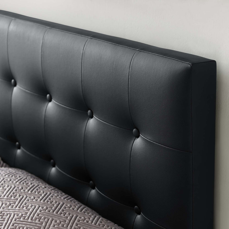 Emily Upholstered Vinyl Queen Headboard by Modway