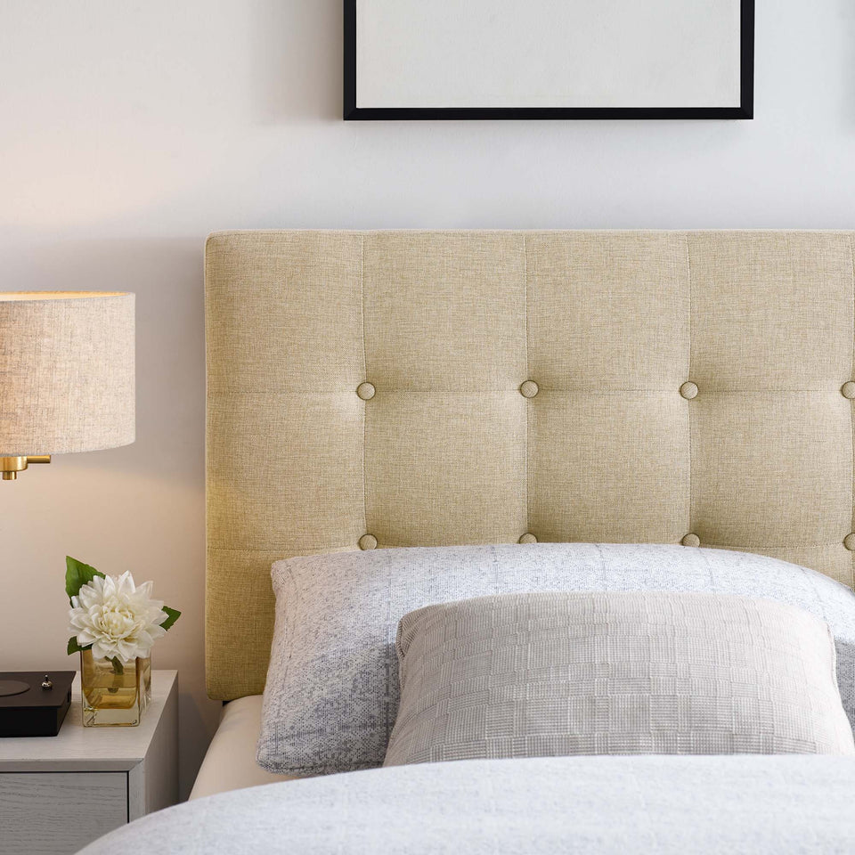 Emily Upholstered Fabric Full Headboard by Modway