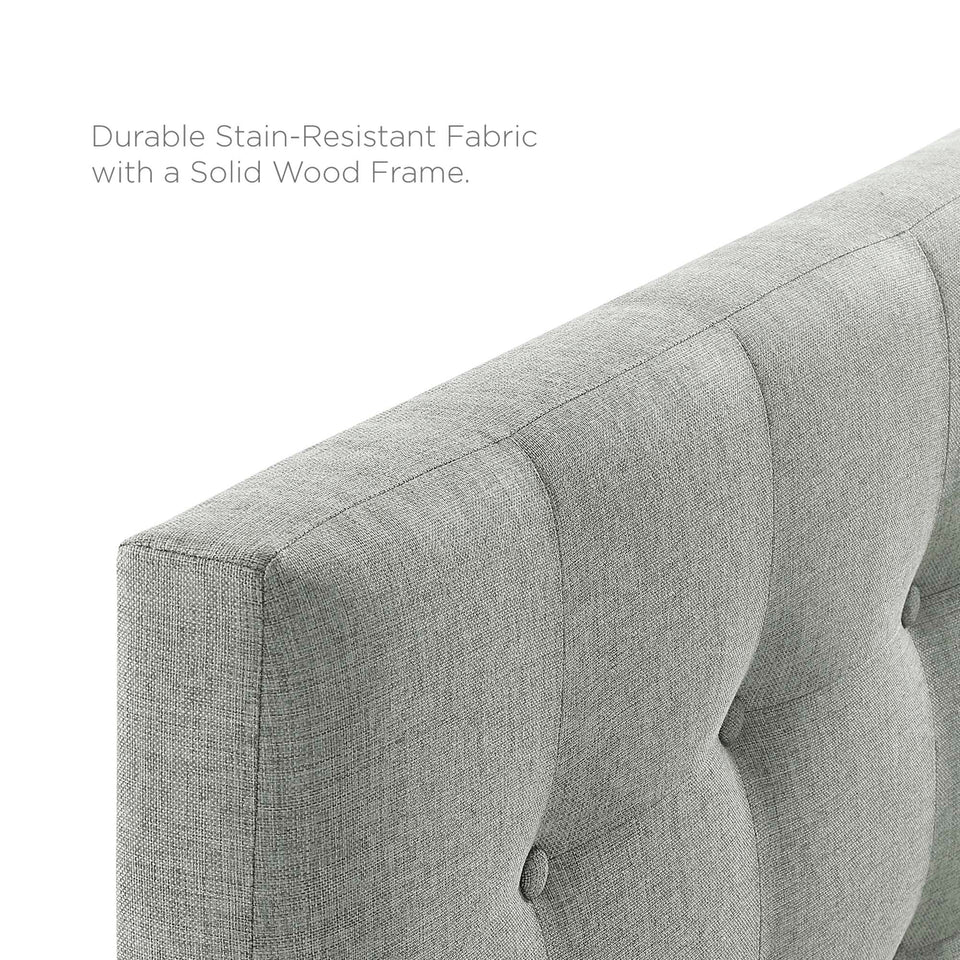 Emily Upholstered Fabric King Headboard by Modway