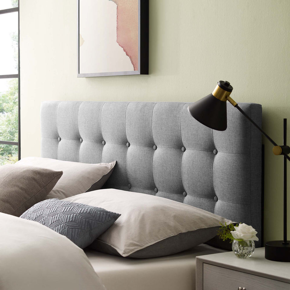 Emily Upholstered Fabric King Headboard by Modway