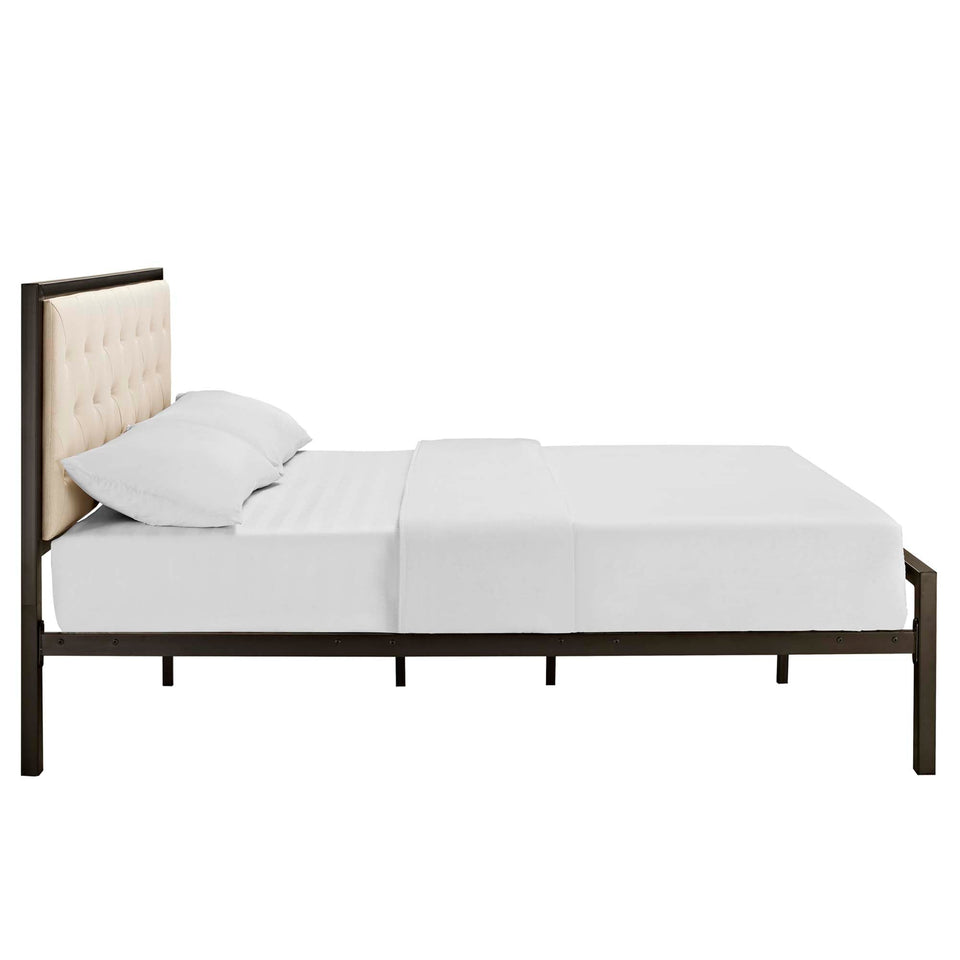 Mia Fabric Bed by Modway
