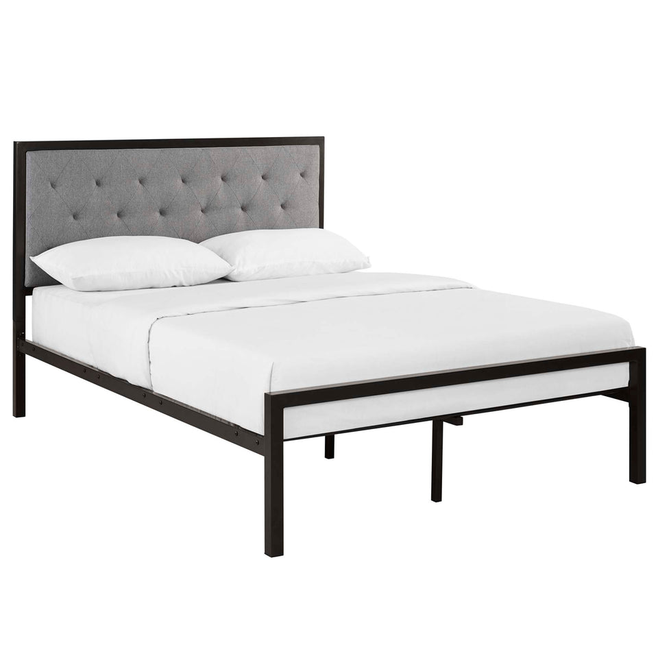 Mia Fabric Bed by Modway