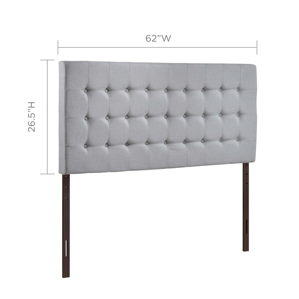 Tinble Upholstered Fabric Queen Headboard by Modway