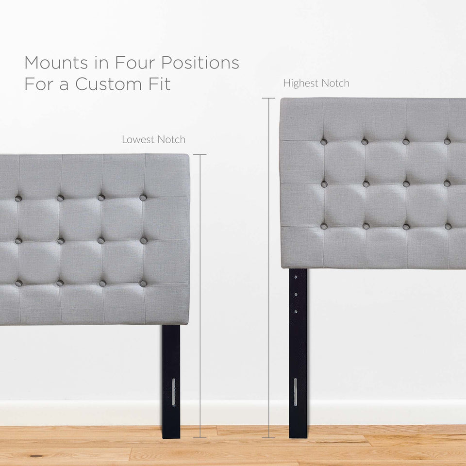 Tinble Upholstered Fabric Queen Headboard by Modway