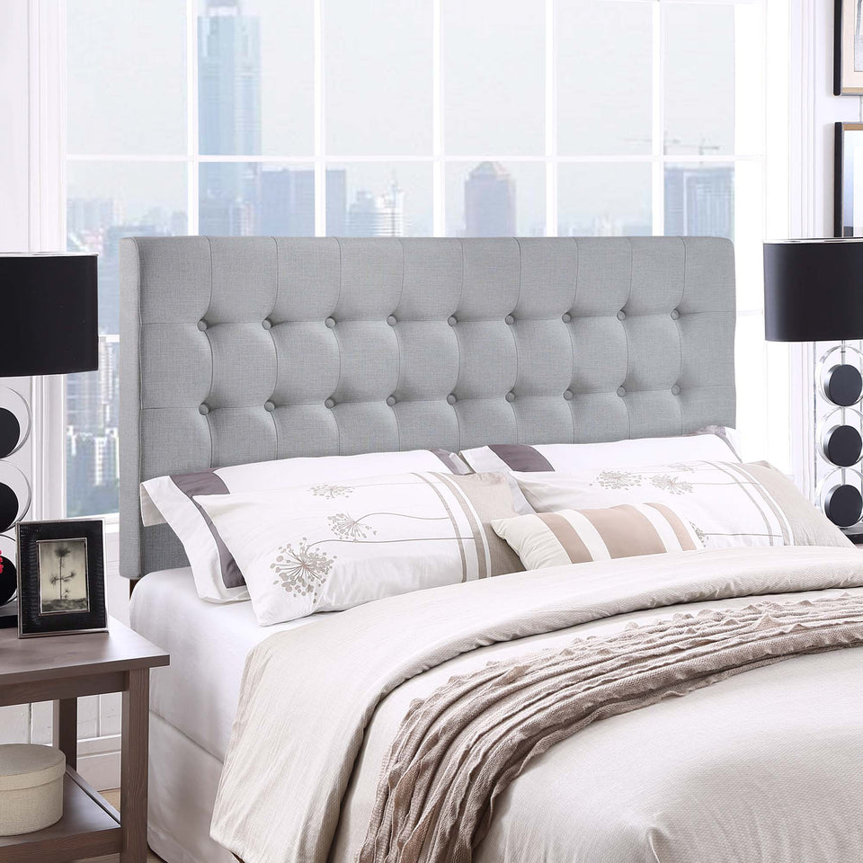 Tinble Upholstered Fabric Queen Headboard by Modway
