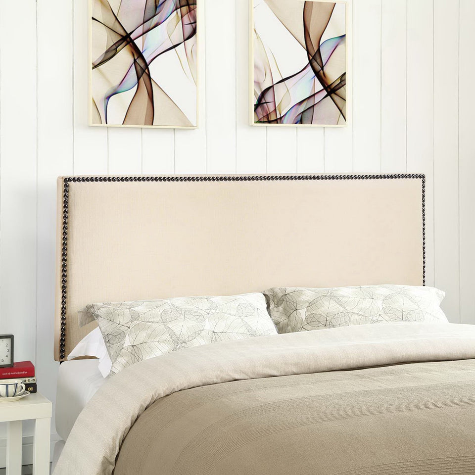 Region Nailhead Upholstered Full Headboard by Modway