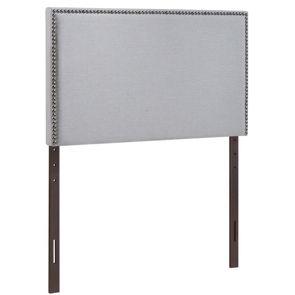 Region Nailhead Upholstered Twin Headboard by Modway