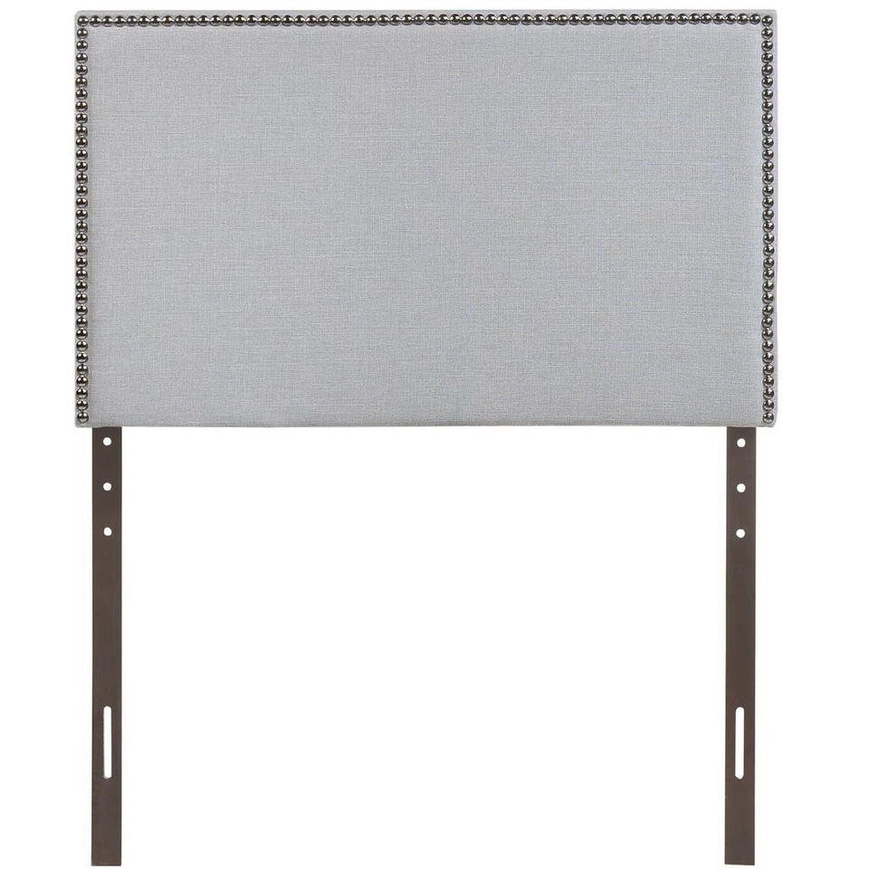 Region Nailhead Upholstered Twin Headboard by Modway