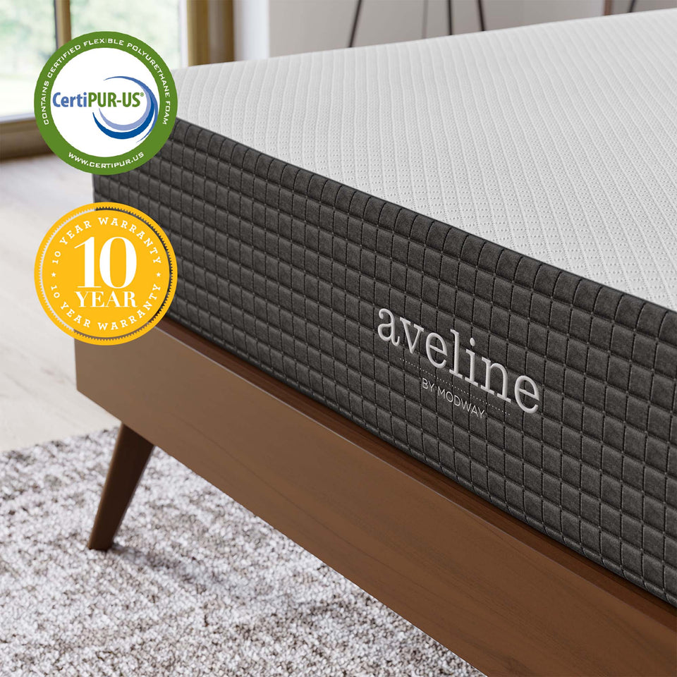 Aveline 10" Queen Mattress by Modway