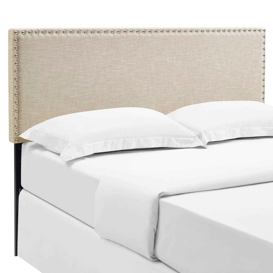 Phoebe Upholstered Fabric Queen Headboard by Modway