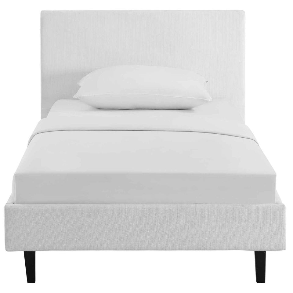 Anya Fabric Twin Bed