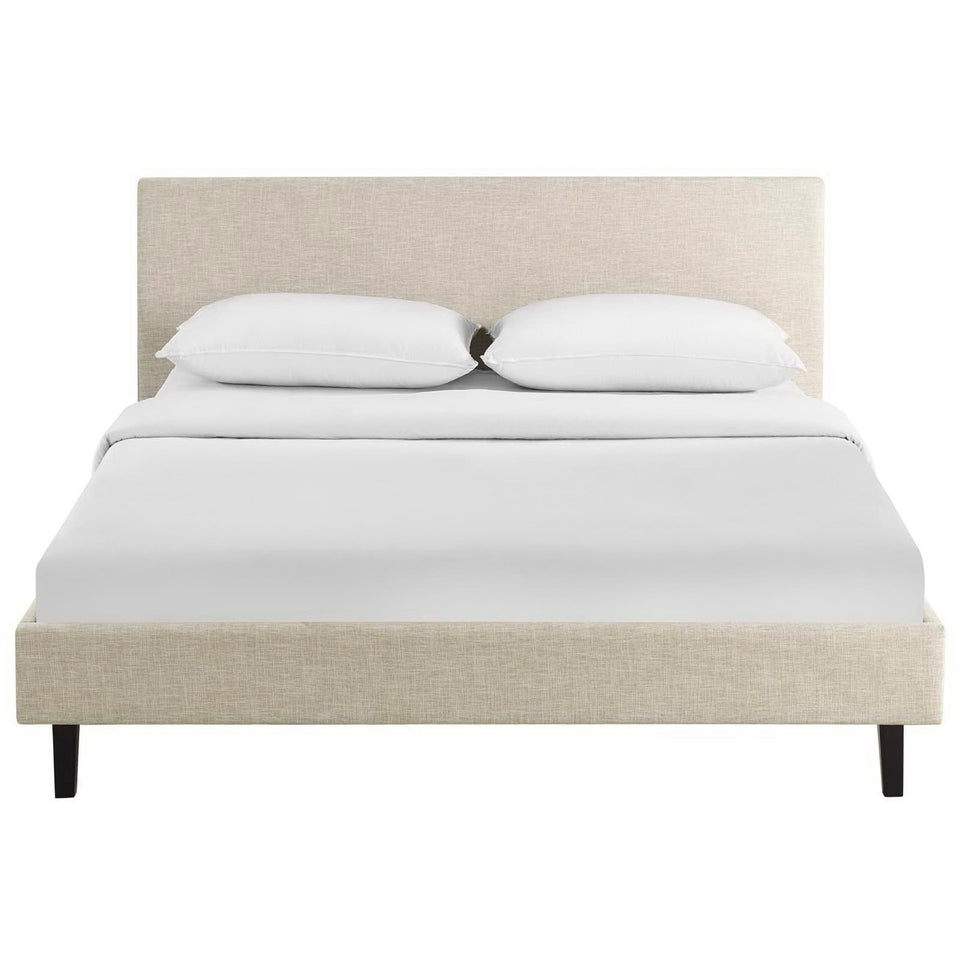 Anya Fabric Queen Bed by Modway