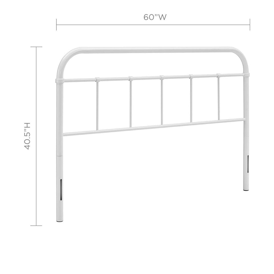 Serena Queen Steel Headboard by Modway