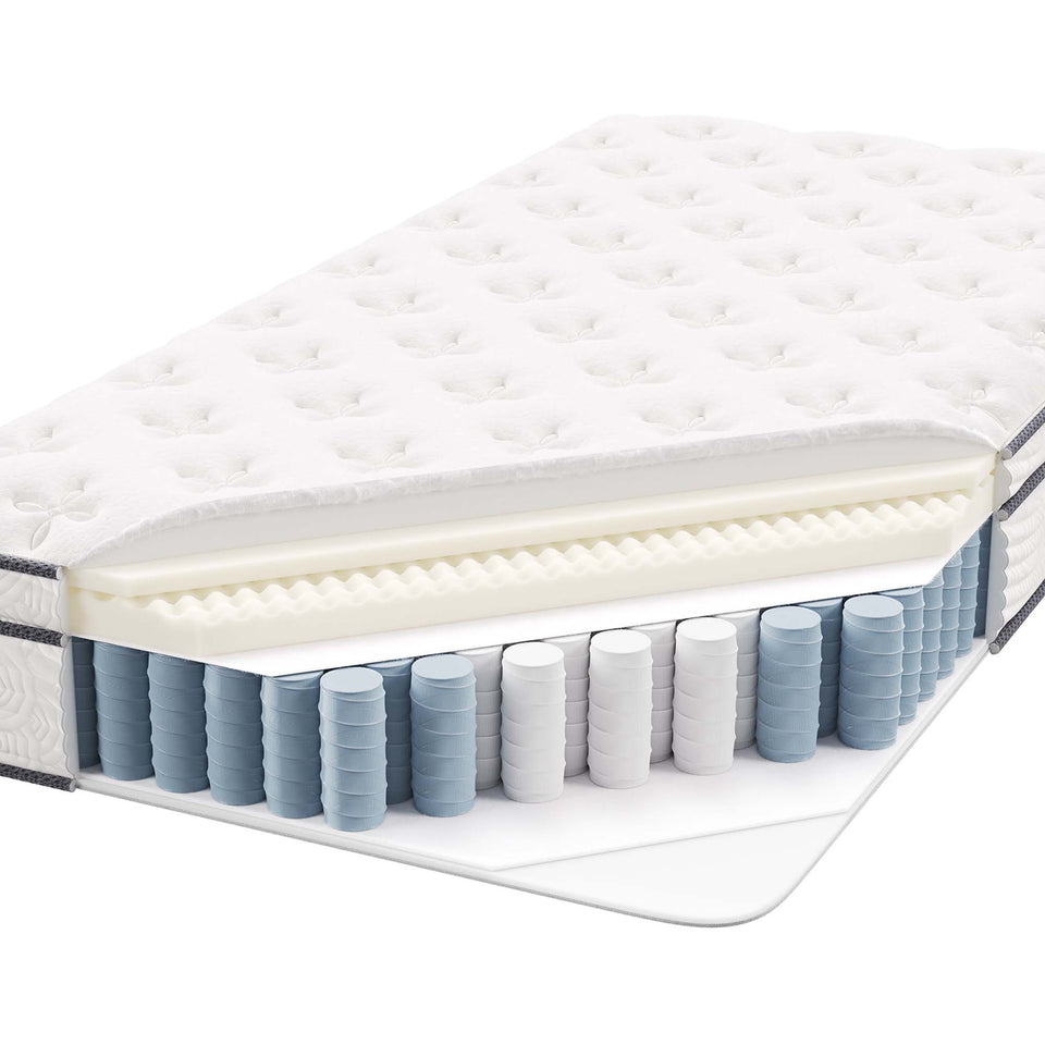 Jenna 10" Innerspring and Foam Twin Mattress by Modway