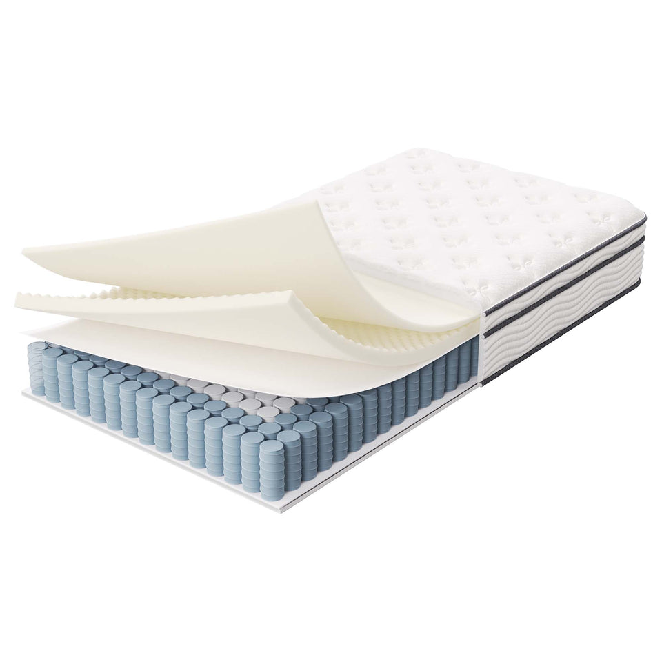 Jenna 10" Innerspring and Foam Twin Mattress by Modway