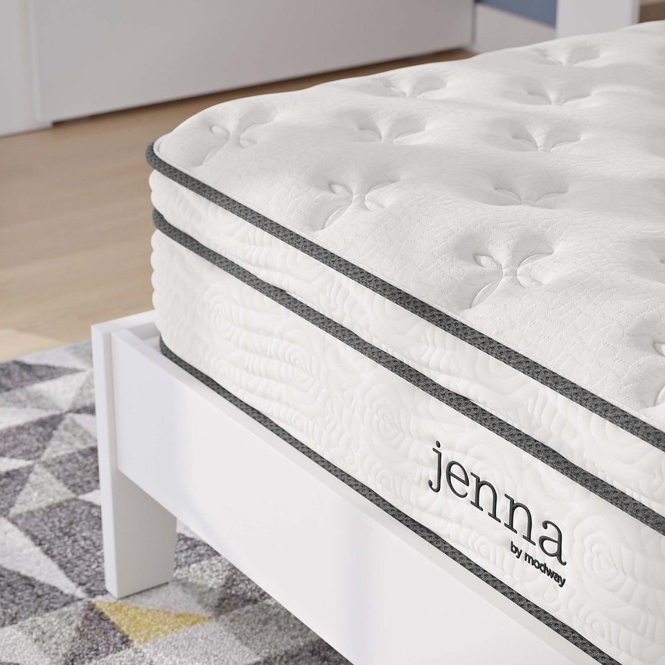 Jenna 10" Innerspring and Foam Full Mattress by Modway