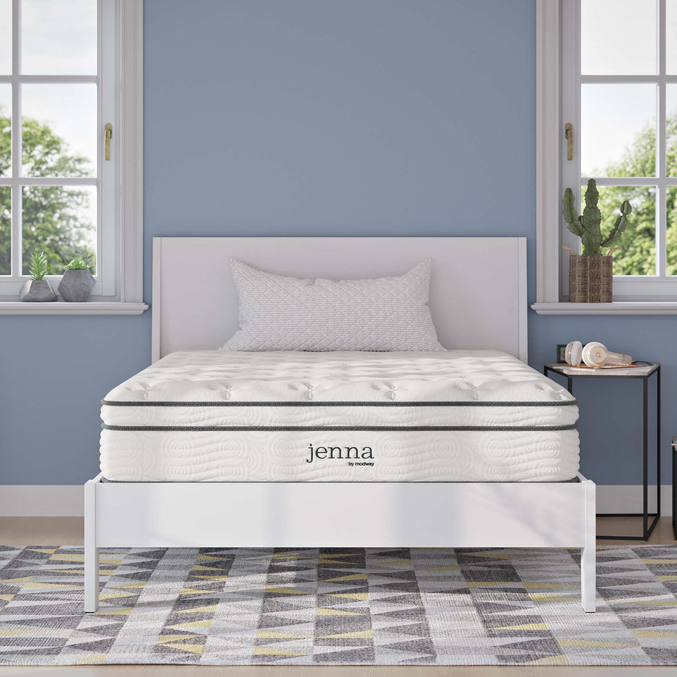 Jenna 10" Innerspring and Foam Full Mattress by Modway