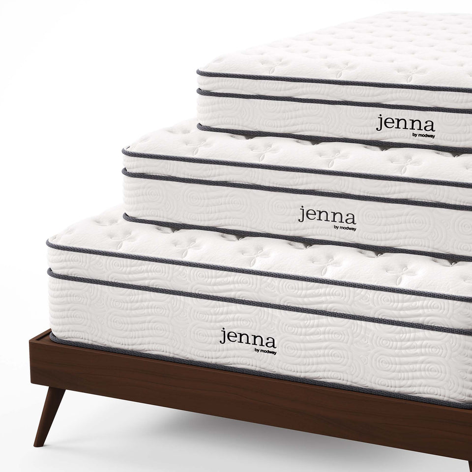 Jenna 10" Innerspring and Foam Queen Mattress by Modway