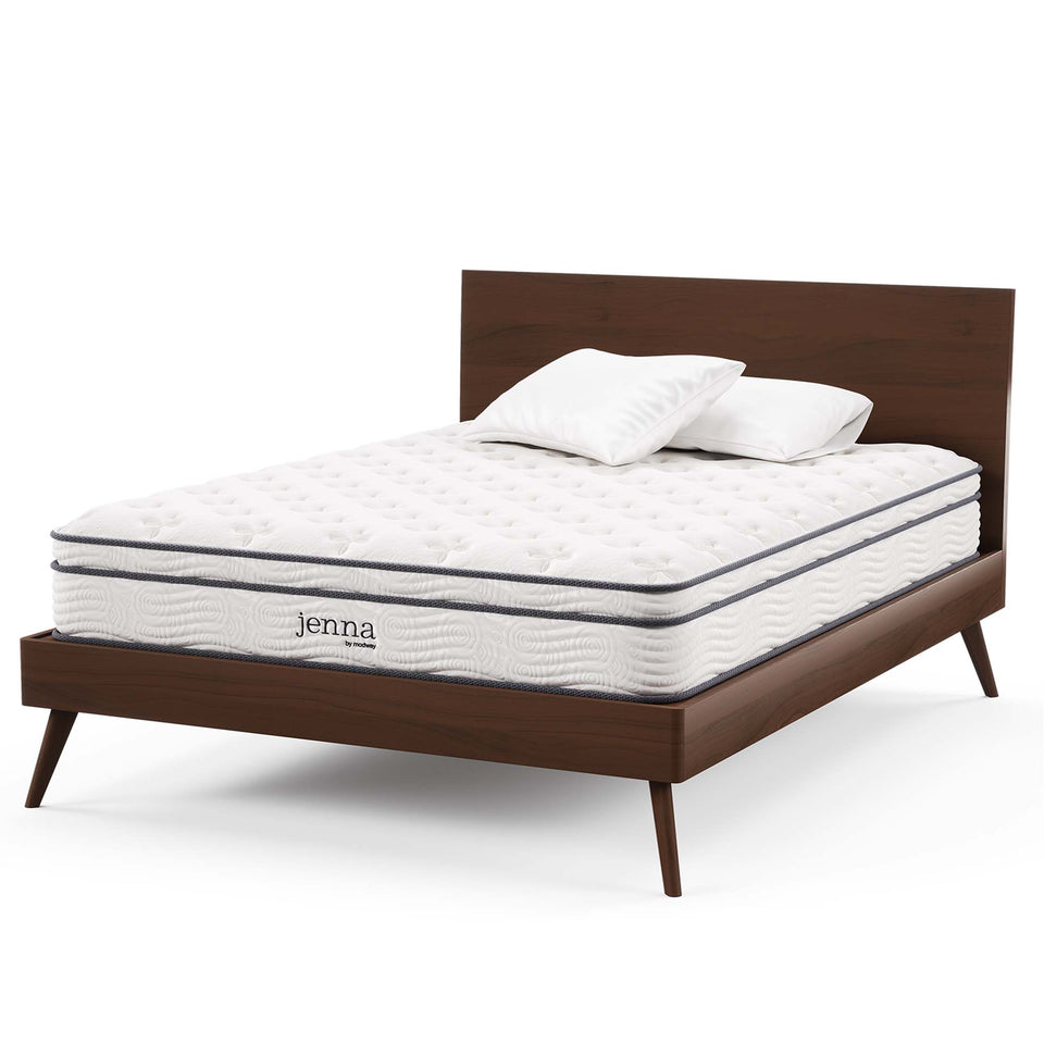 Jenna 10" Innerspring and Foam Queen Mattress by Modway