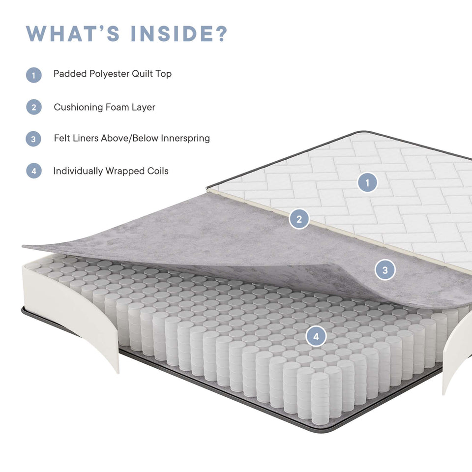 Kate 8" Full Mattress by Modway
