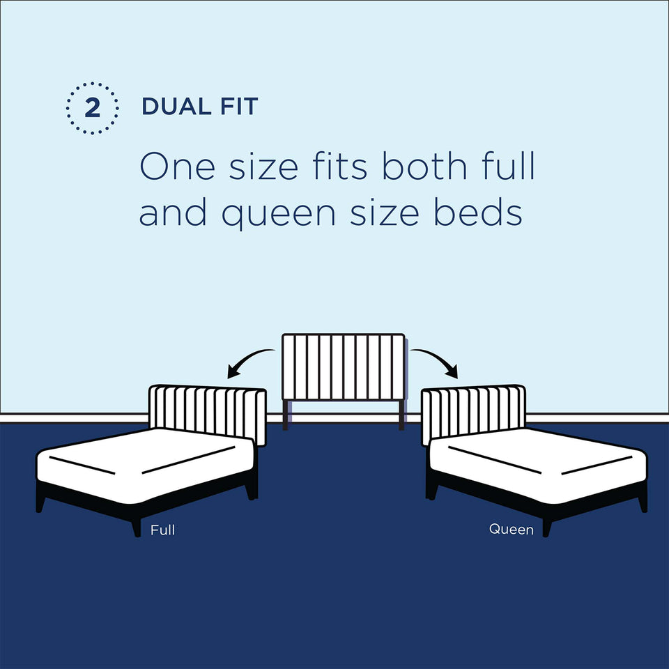 Paisley Tufted Upholstered Faux Leather Full / Queen Headboard by Modway