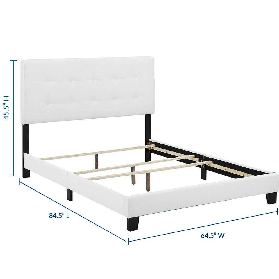 Amira Upholstered Fabric Queen Bed by Modway