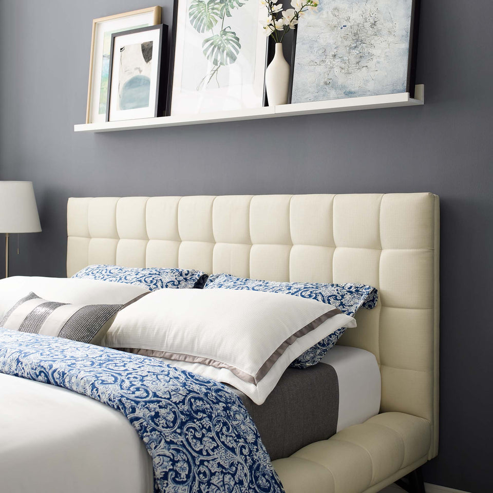 Julia Biscuit Tufted Performance Velvet Platform Bed by Modway