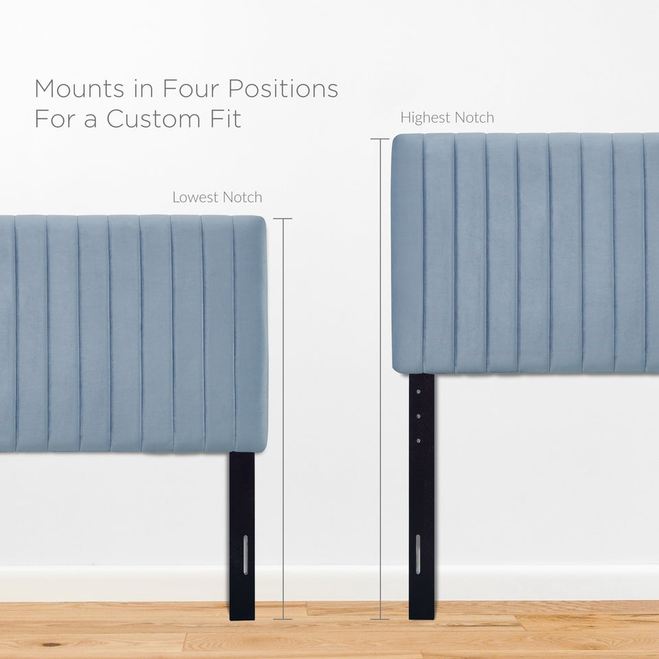 Keira Performance Velvet Twin Headboard by Modway