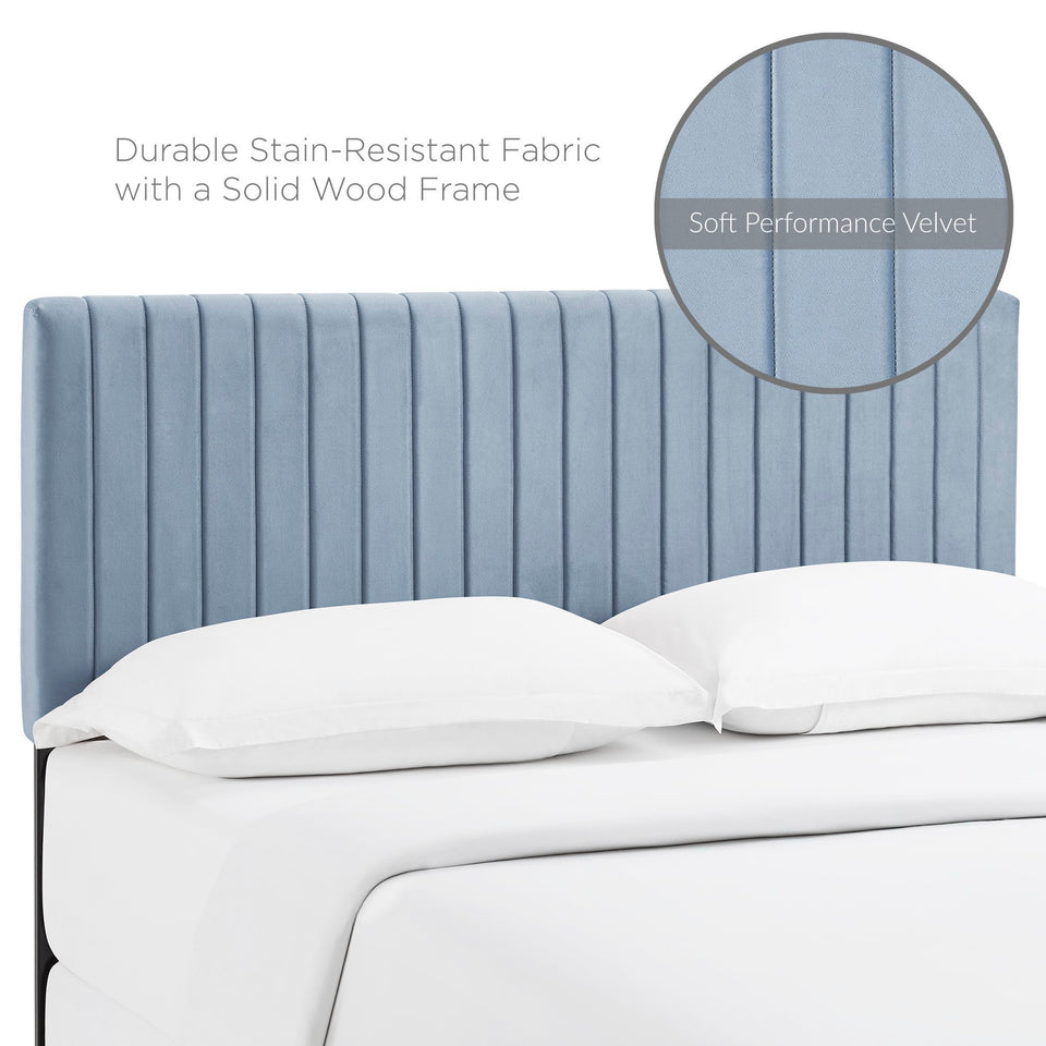 Keira Performance Velvet Full / Queen Headboard by Modway