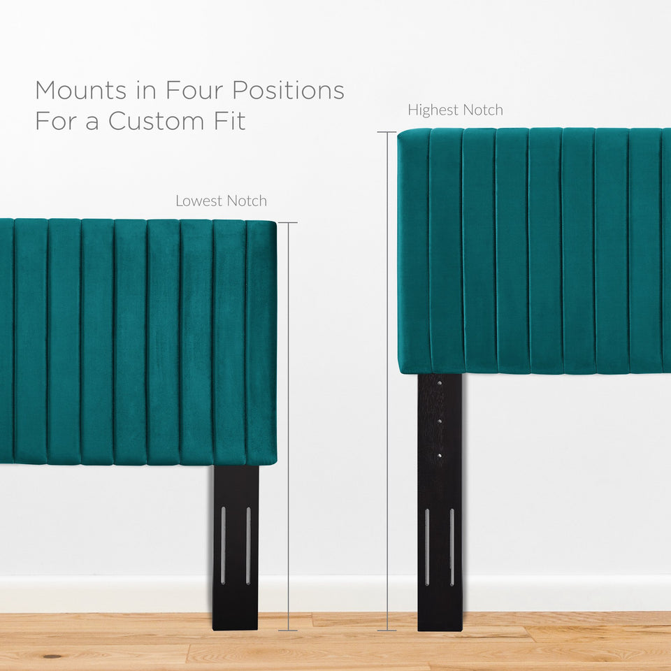 Keira Performance Velvet Full / Queen Headboard by Modway