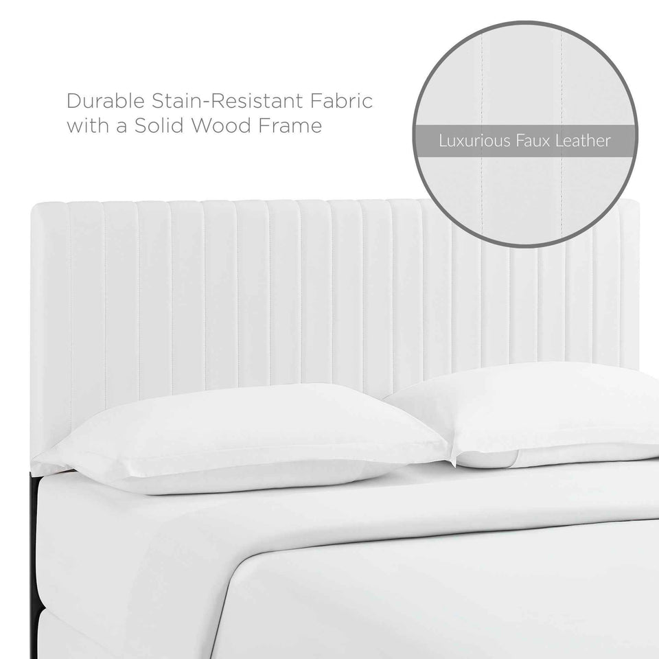 Keira Faux Leather Full / Queen Headboard by Modway