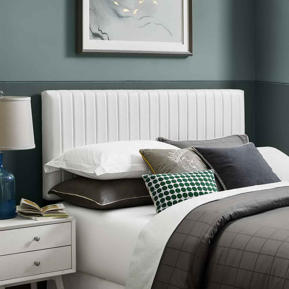 Keira Faux Leather King/California King Headboard by Modway