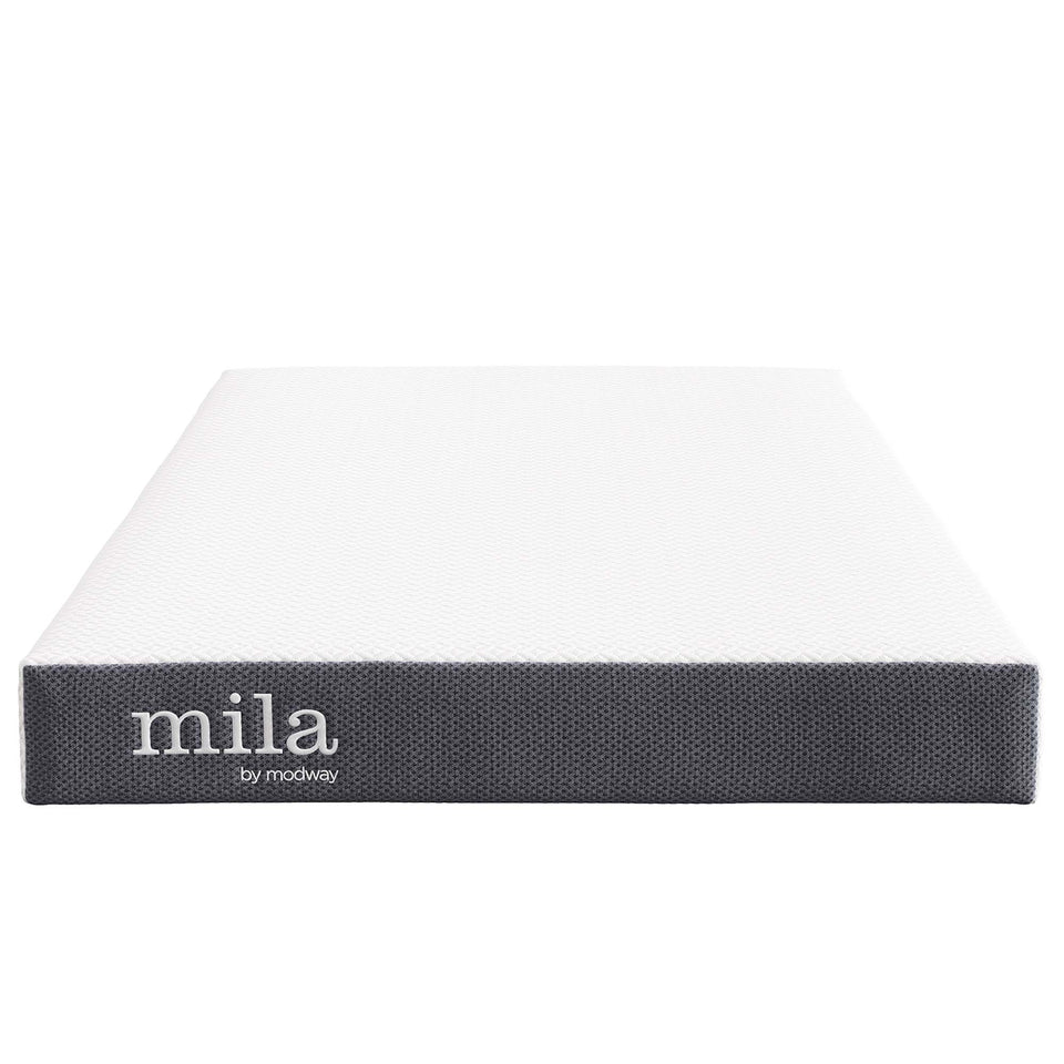 Mila 6" Foam Twin Mattress Set of 2 by Modway