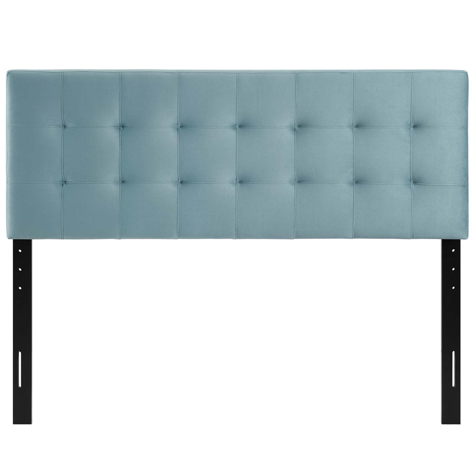 Lily Biscuit Tufted Performance Velvet Queen Headboard by Modway