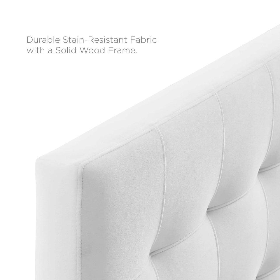 Lily Biscuit Tufted Performance Velvet King Headboard by Modway