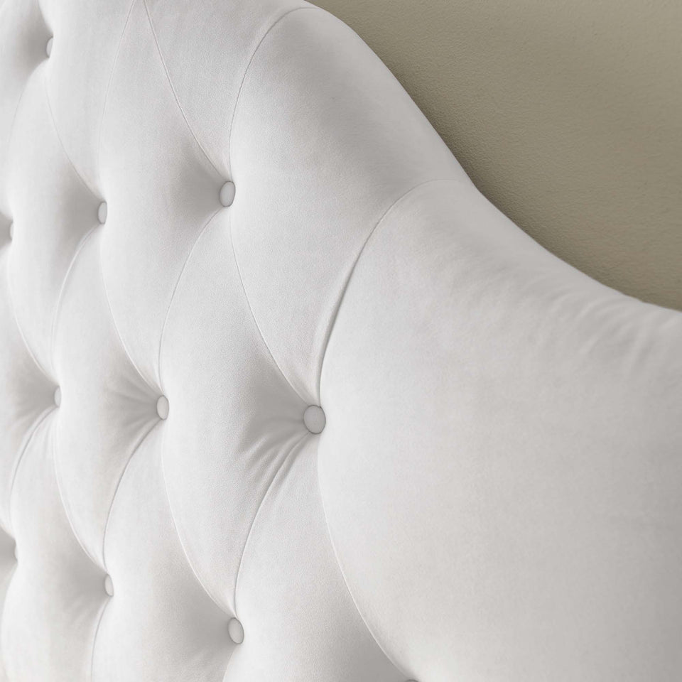 Sovereign Diamond Tufted Performance Velvet Queen Headboard by Modway