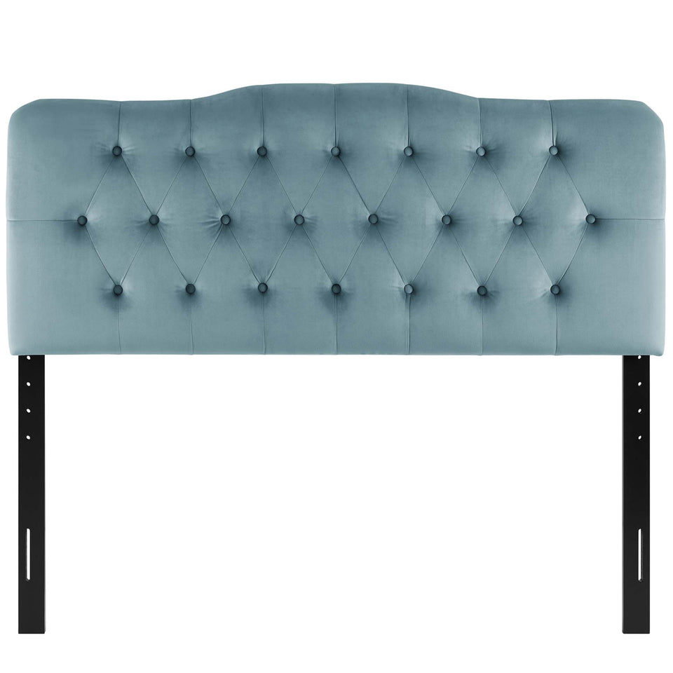 Annabel Diamond Tufted Performance Velvet Full Headboard by Modway
