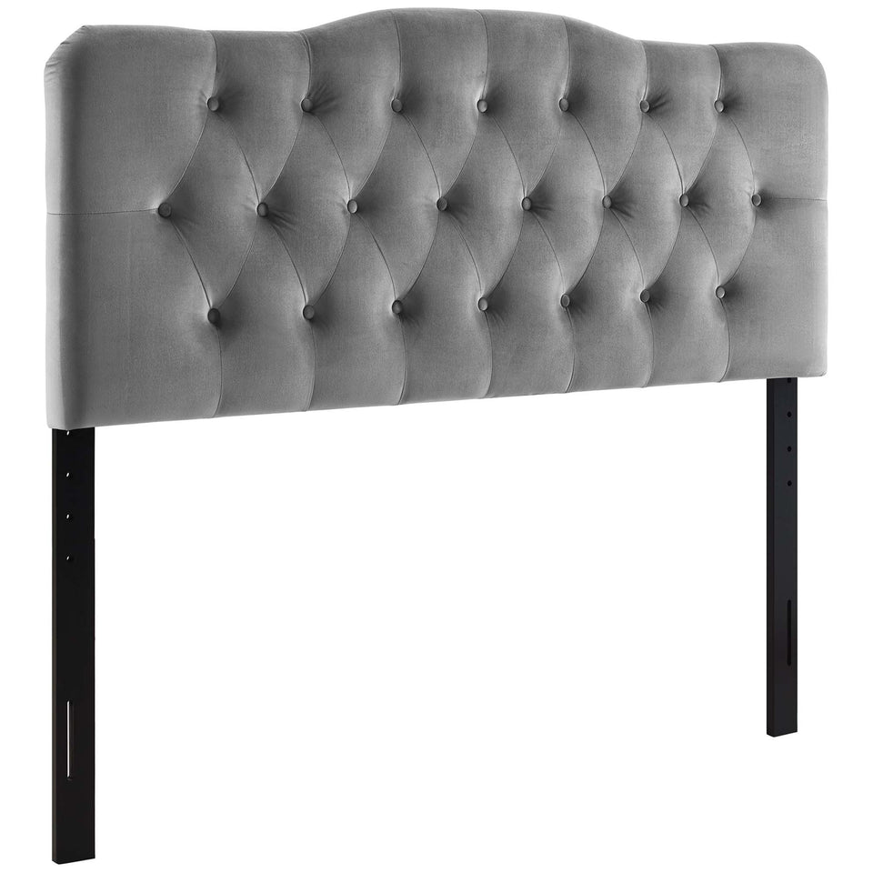 Annabel Diamond Tufted Performance Velvet Queen Headboard by Modway