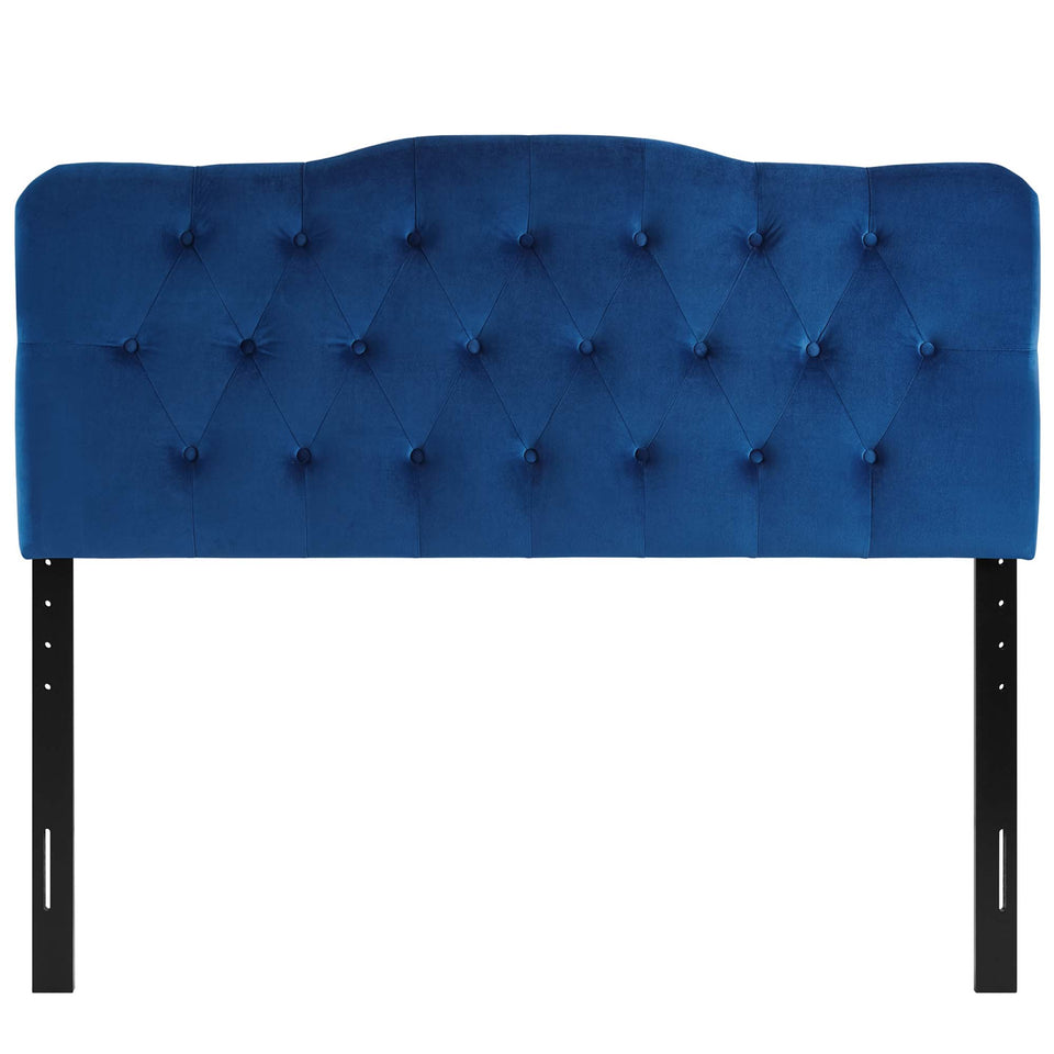 Annabel Diamond Tufted Performance Velvet Queen Headboard by Modway